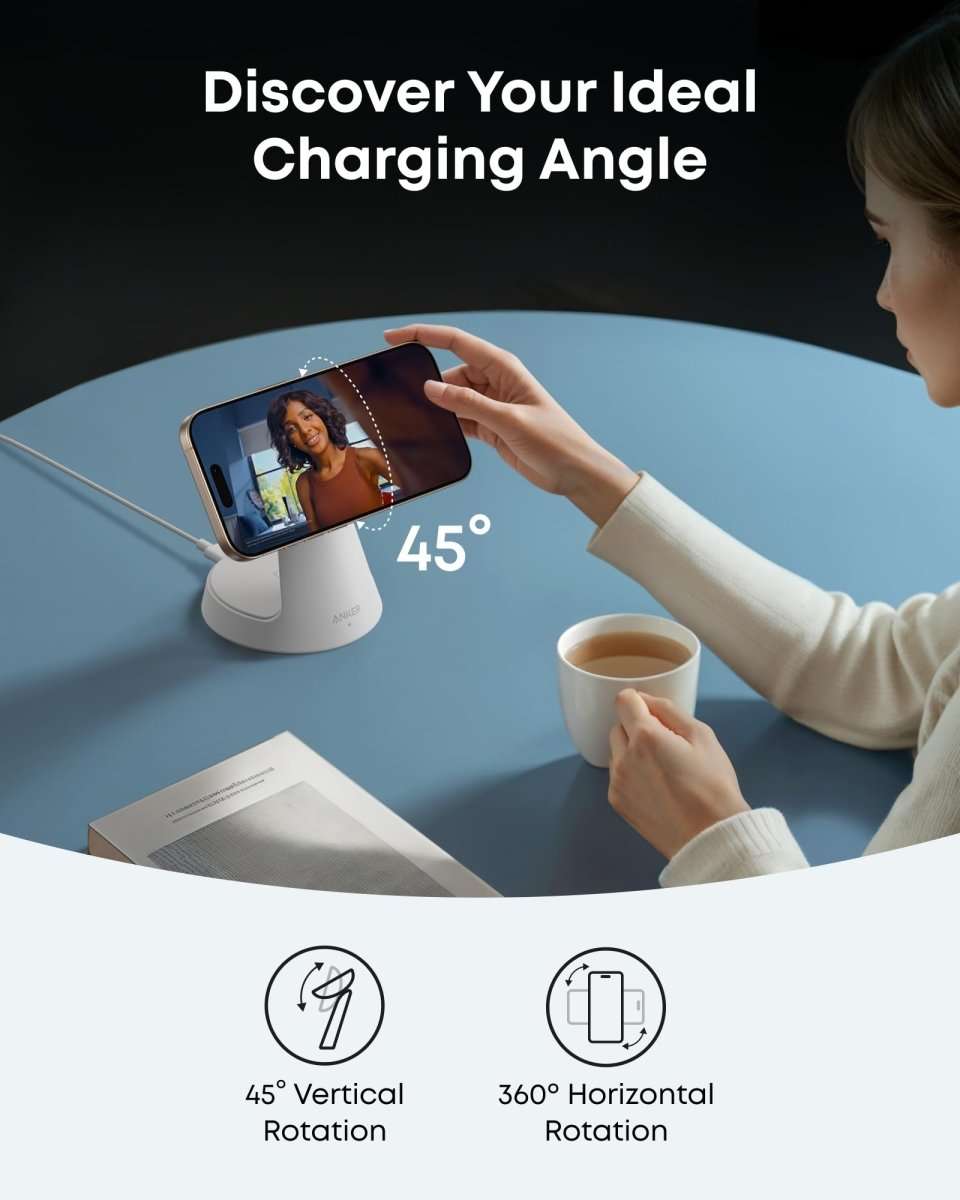 Anker MagGo Wireless Charging Station (3-in-1, Dock Stand) Cartsfy Inc.