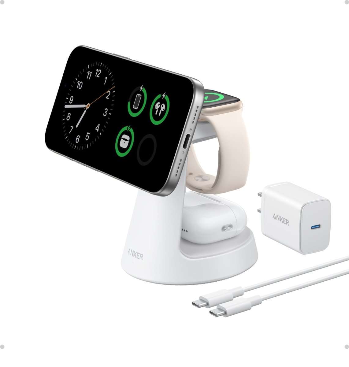 Anker MagGo Wireless Charging Station (3-in-1, Dock Stand) Cartsfy Inc.
