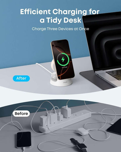 Anker MagGo Wireless Charging Station (3-in-1, Dock Stand) Cartsfy Inc.