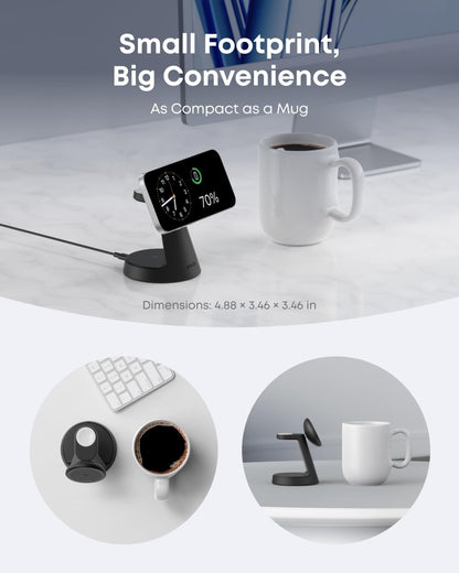 Anker MagGo Wireless Charging Station (3 - in - 1, Dock Stand) - Cartsfy Inc.