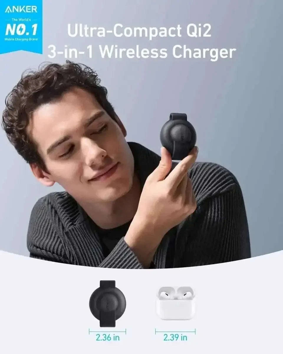 Anker MagGo Wireless Charging Station (3-in-1, Foldable Pad) Cartsfy Inc.