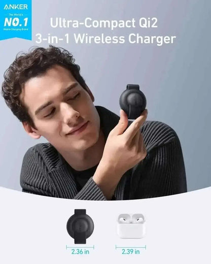 Anker MagGo Wireless Charging Station (3-in-1, Foldable Pad) Cartsfy Inc.
