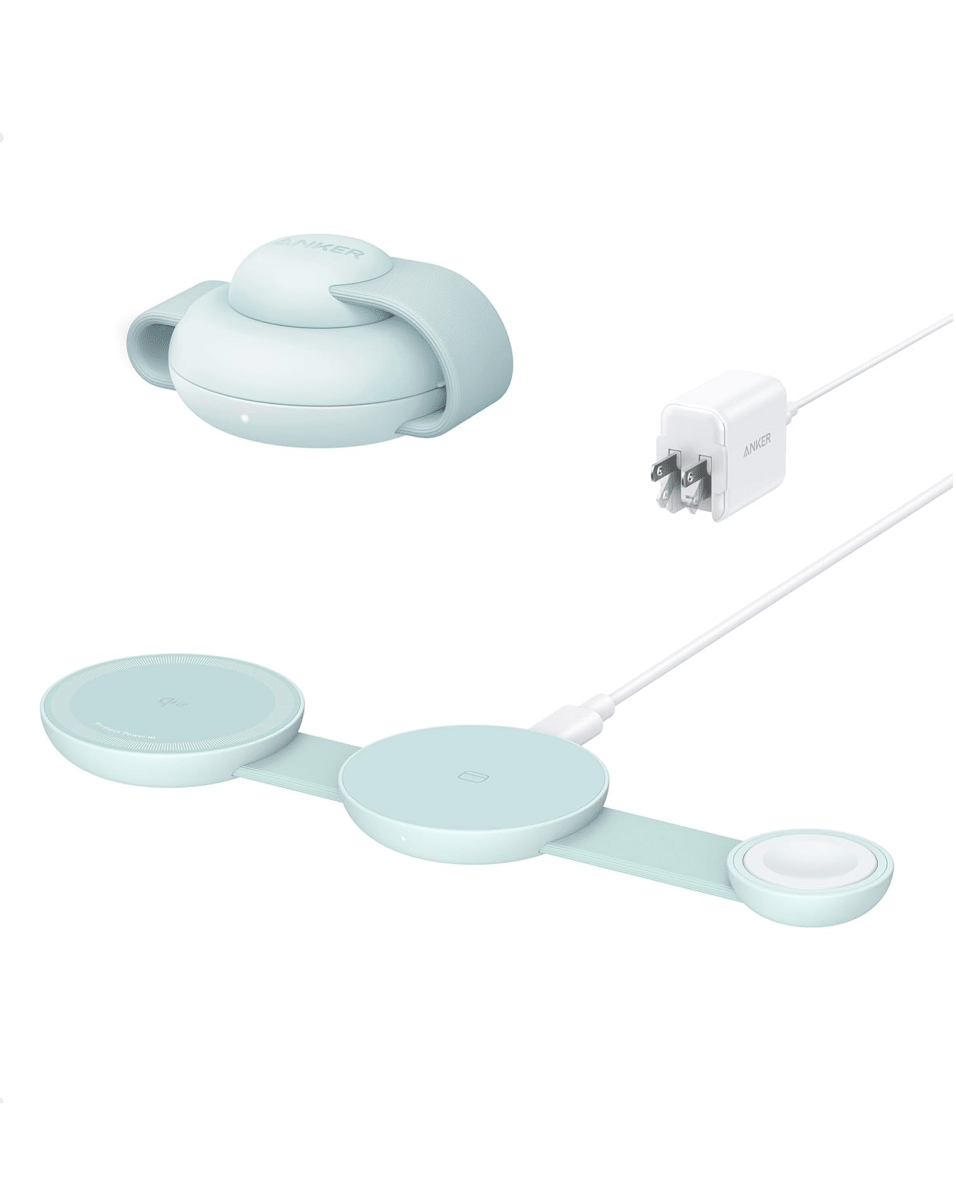 Anker MagGo Wireless Charging Station (3 - in - 1, Foldable Pad) - Cartsfy Inc.