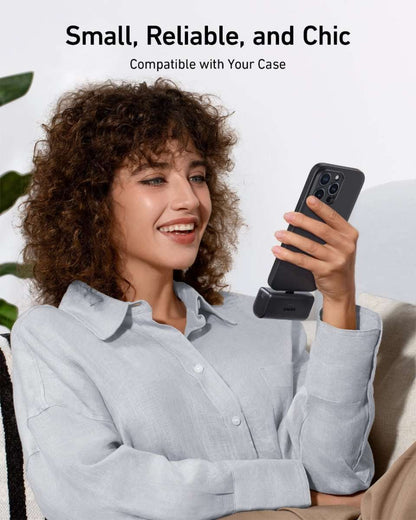 Anker Nano 5000mAh USB-C Power Bank with Built-In Connector, 22.5W Fast Charging Cartsfy Inc.