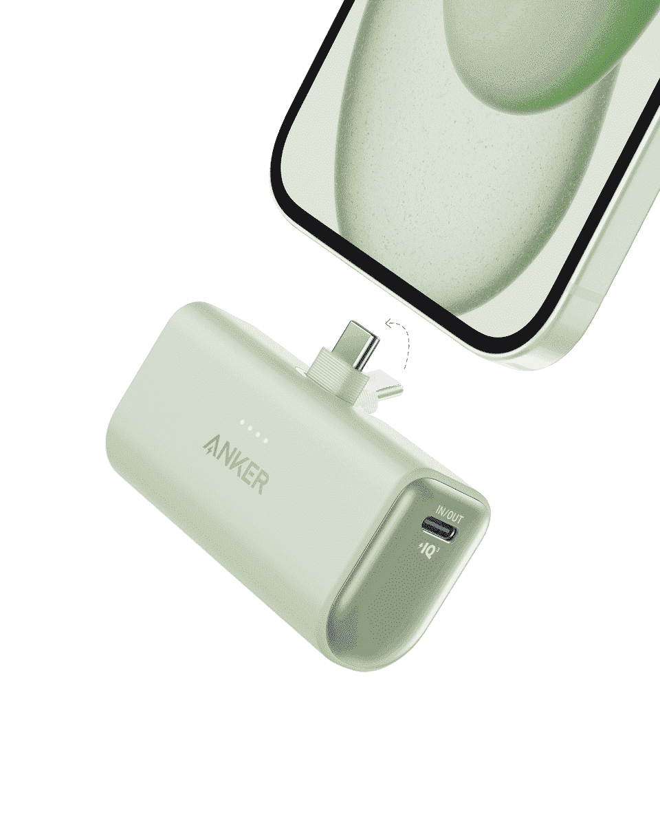 Anker Nano 5000mAh USB-C Power Bank with Built-In Connector, 22.5W Fast Charging Cartsfy Inc.