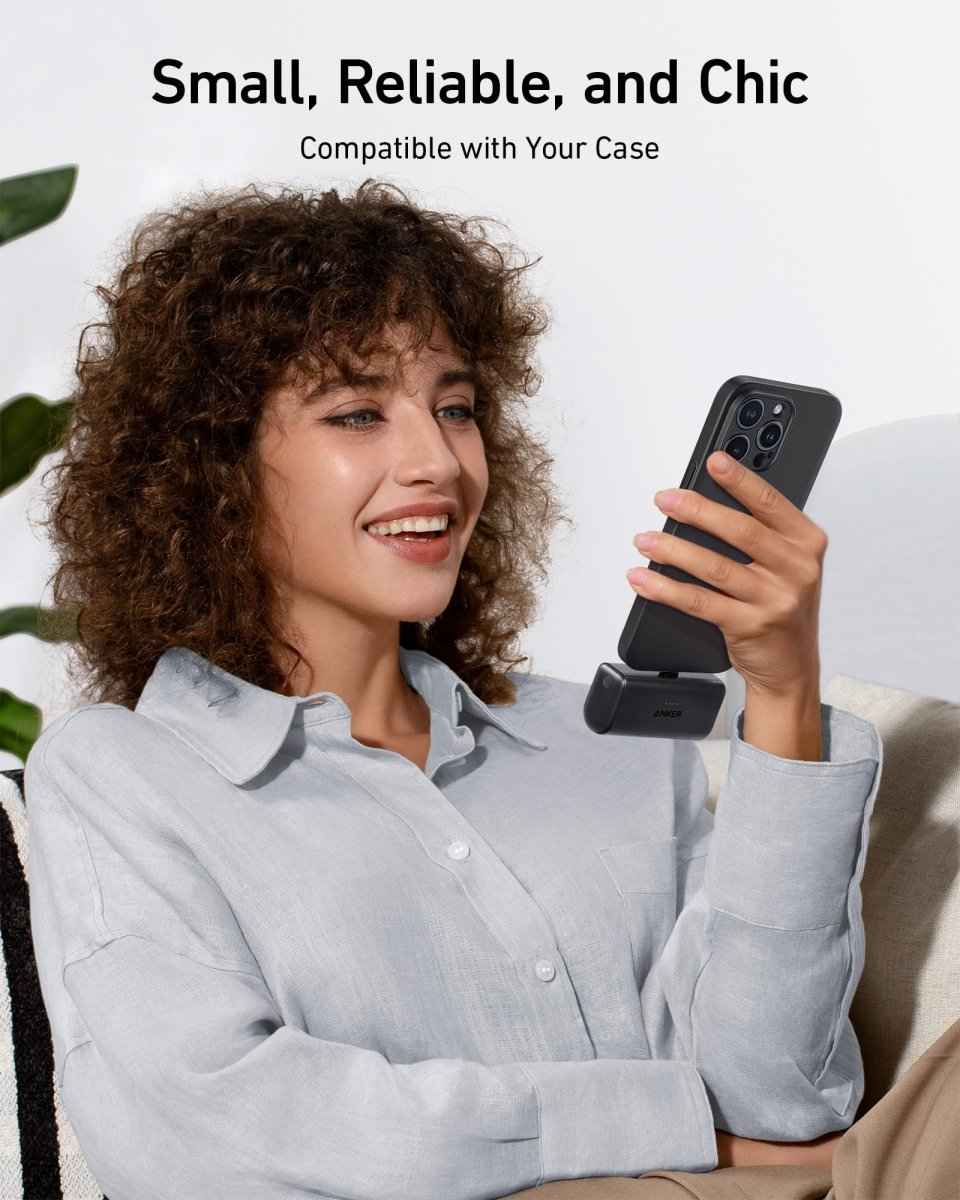 Anker Nano 5000mAh USB-C Power Bank with Built-In Connector, 22.5W Fast Charging Cartsfy Inc.
