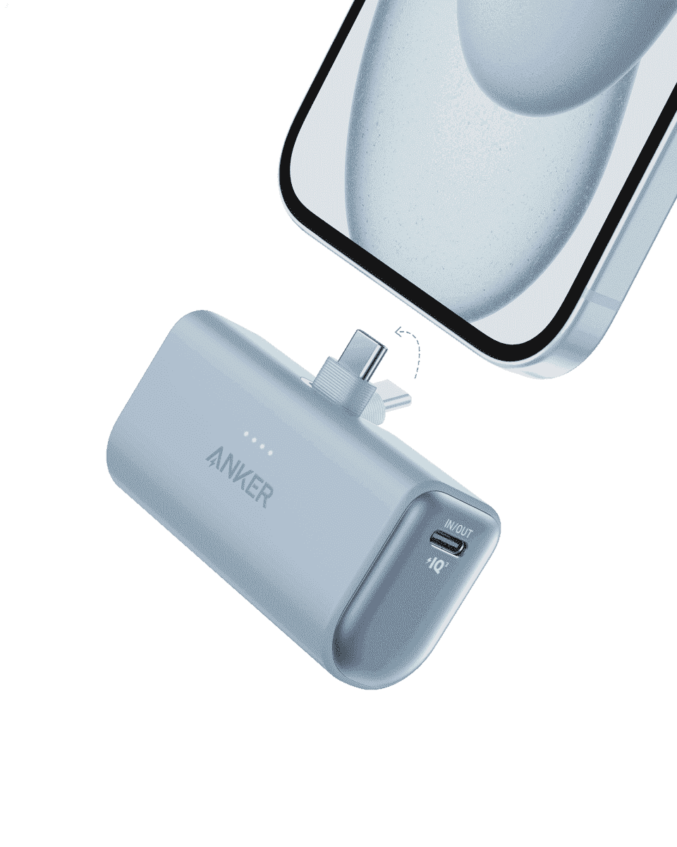 Anker Nano 5000mAh USB-C Power Bank with Built-In Connector, 22.5W Fast Charging Cartsfy Inc.