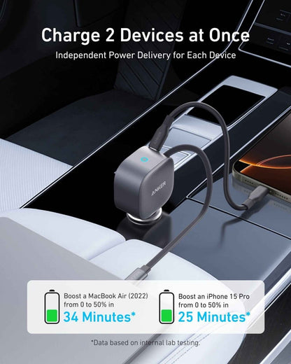 Anker Nano 75W Car Charger - Cartsfy Inc.
