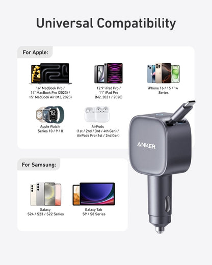 Anker Nano 75W Car Charger - Cartsfy Inc.