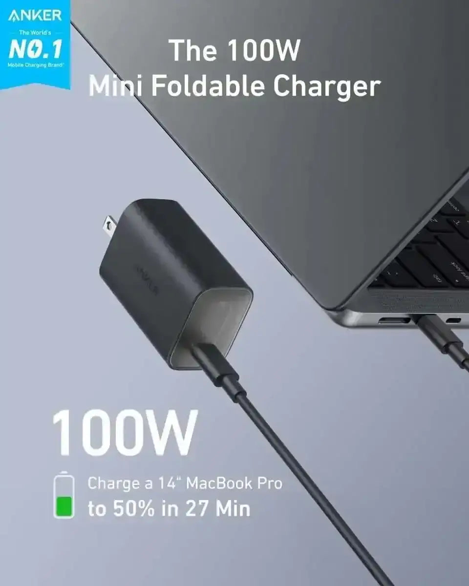 Anker Nano Charger (100W) with USB-C Cable Cartsfy Inc.