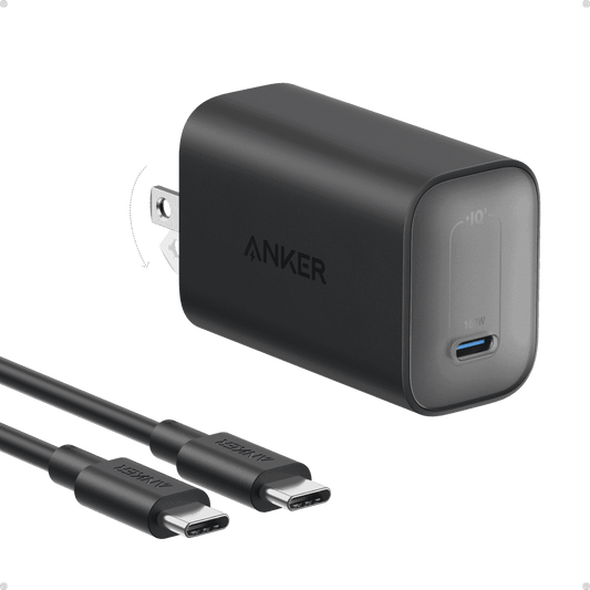 Anker Nano Charger (100W) with USB-C Cable Anker Black Stone Shell White Black Stone-Shell White-