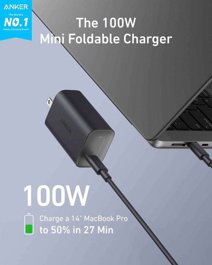 Anker Nano Charger (100W) with USB-C Cable Cartsfy Inc.