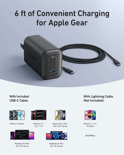 Anker Nano Charger (100W) with USB-C Cable Cartsfy Inc.
