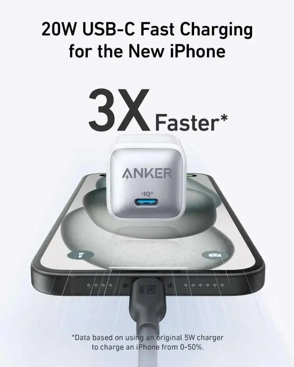 Anker Nano Charger (20W) Cartsfy Inc.