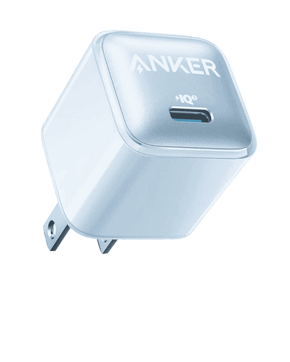 Anker Nano Charger (20W) Anker Black Stone Aurora White Glacier Blue Black Stone-Aurora White-Glacier Blue-Cool Lavender-Misty Blue-Powder Pink-