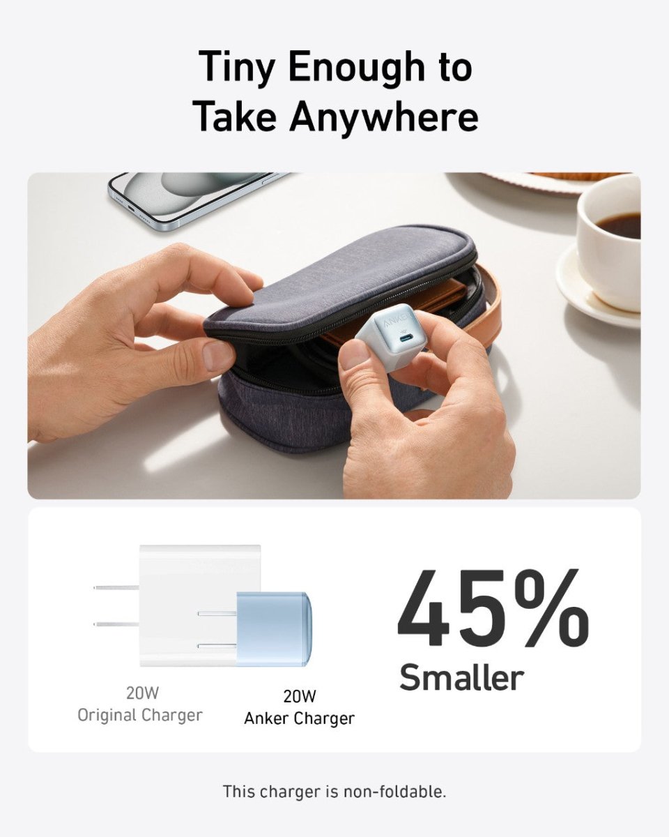 Anker Nano Charger (20W) - Cartsfy Inc.