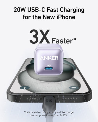 Anker Nano Charger (20W) - Cartsfy Inc.