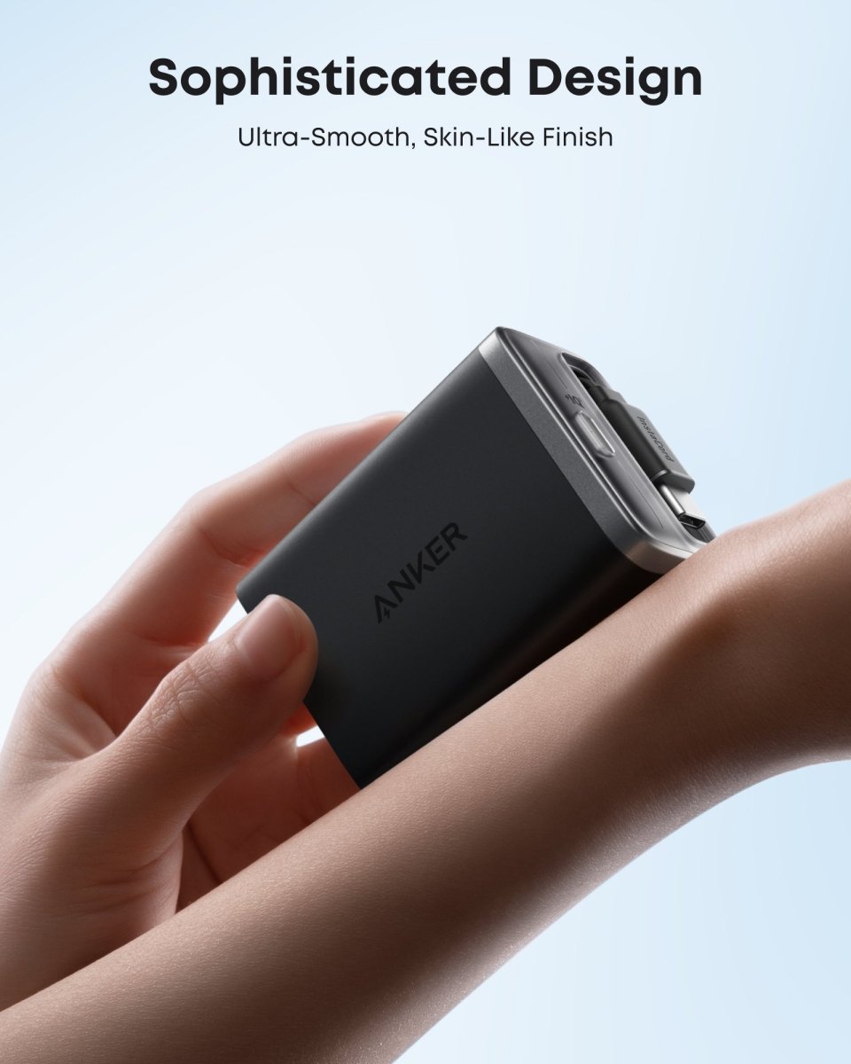 Anker Nano Charger (35W, Built - In Retractable USB - C Cable) - Cartsfy Inc.