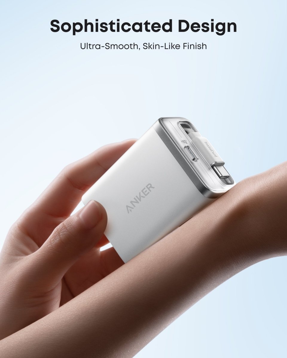Anker Nano Charger (35W, Built - In Retractable USB - C Cable) - Cartsfy Inc.