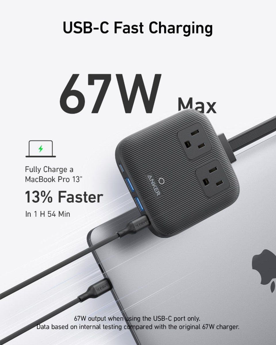 Anker Nano Charging Station (6 - in - 1, 67W) - Cartsfy Inc.