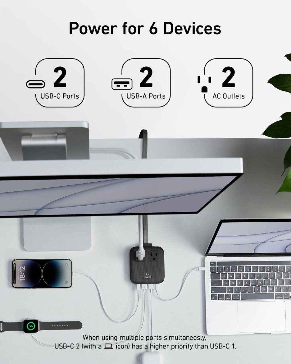 Anker Nano Charging Station (6 - in - 1, 67W) - Cartsfy Inc.