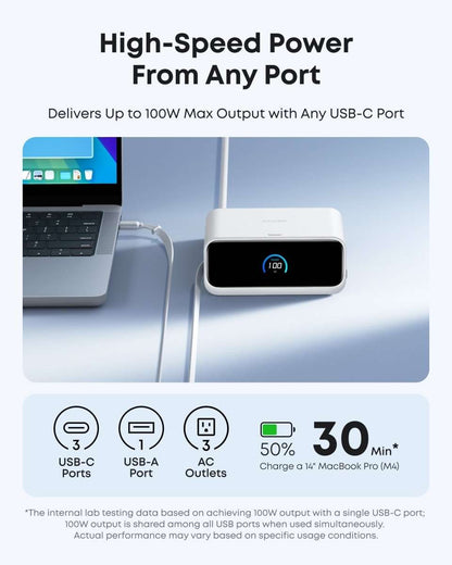 Anker Nano Charging Station (7-in-1, 100W) Cartsfy Inc.