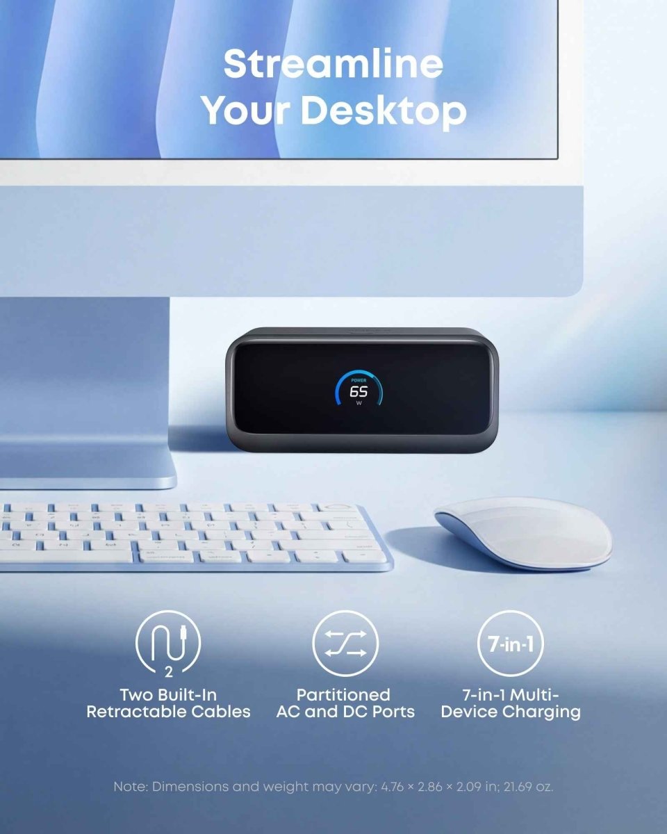 Anker Nano Charging Station (7 - in - 1, 100W) - Cartsfy Inc.