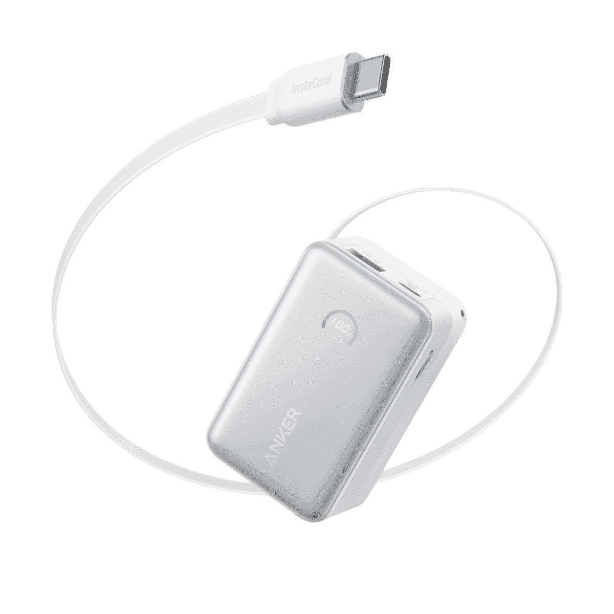 Anker Nano Power Bank (10K, 45W, Built-In Retractable USB-C Cable) Cartsfy Inc.
