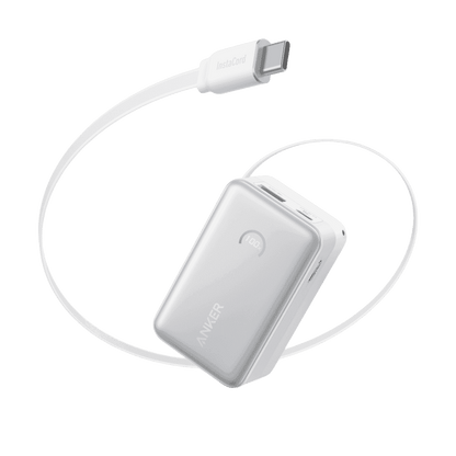 Anker Nano Power Bank (10K, 45W, Built-In Retractable USB-C Cable) Cartsfy Inc.
