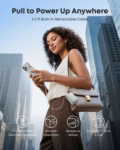Anker Nano Power Bank (10K, 45W, Built-In Retractable USB-C Cable) Cartsfy Inc.