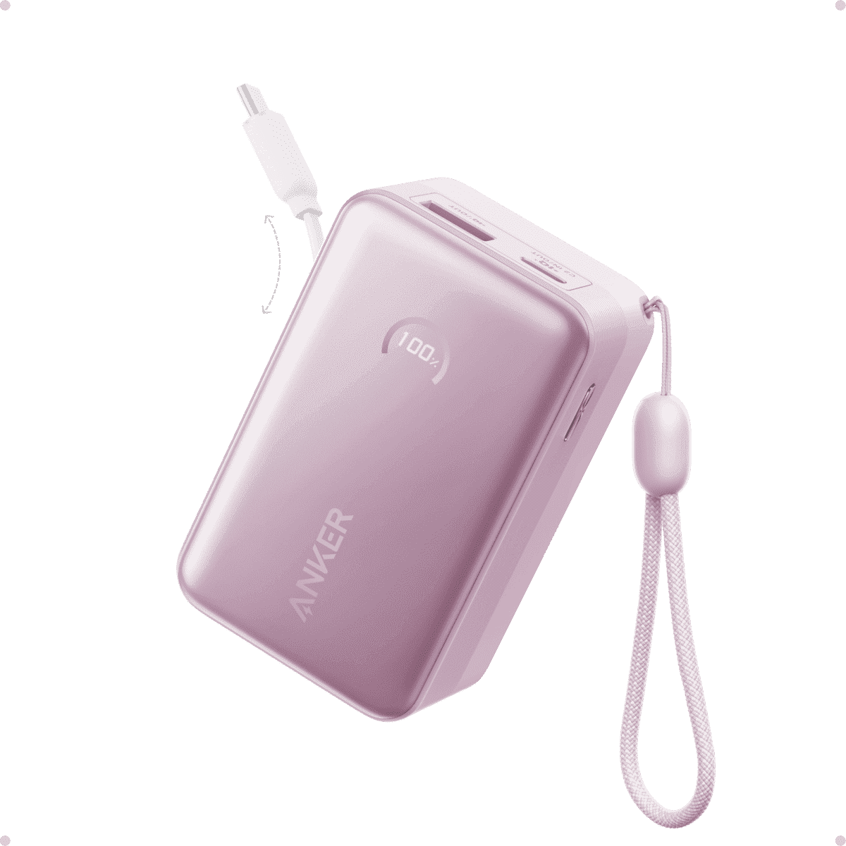 Anker Nano Power Bank (10K, 45W, Built-In Retractable USB-C Cable) Cartsfy Inc.
