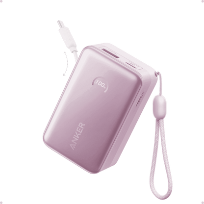 Anker Nano Power Bank (10K, 45W, Built-In Retractable USB-C Cable) Cartsfy Inc.