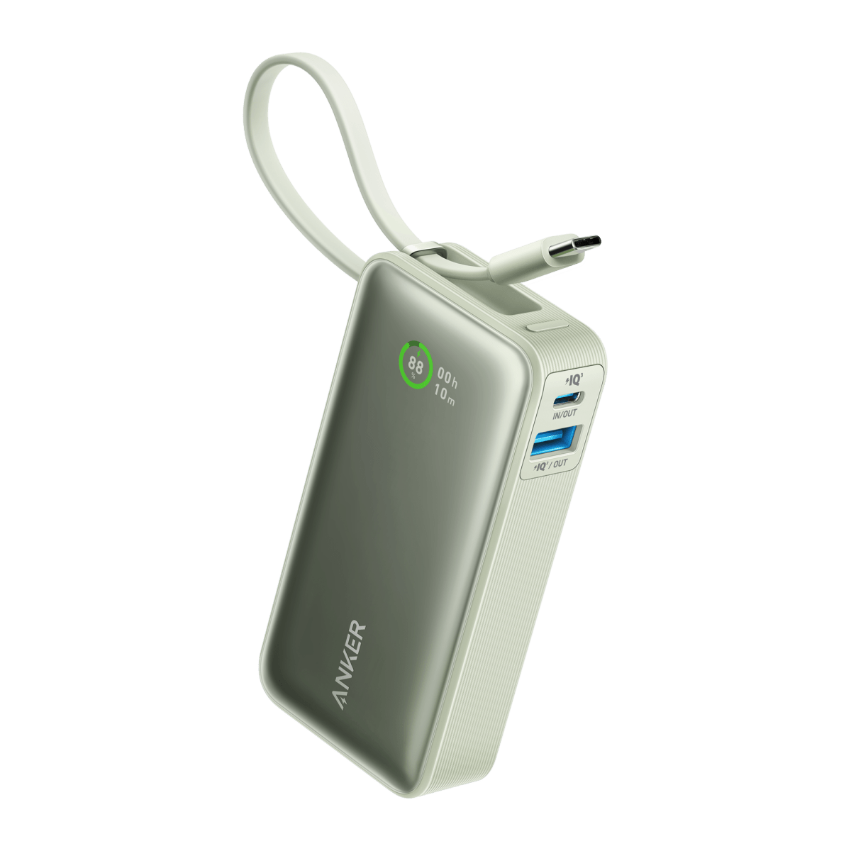 Anker Nano Power Bank (30W, Built - In USB - C Cable) - Cartsfy Inc.