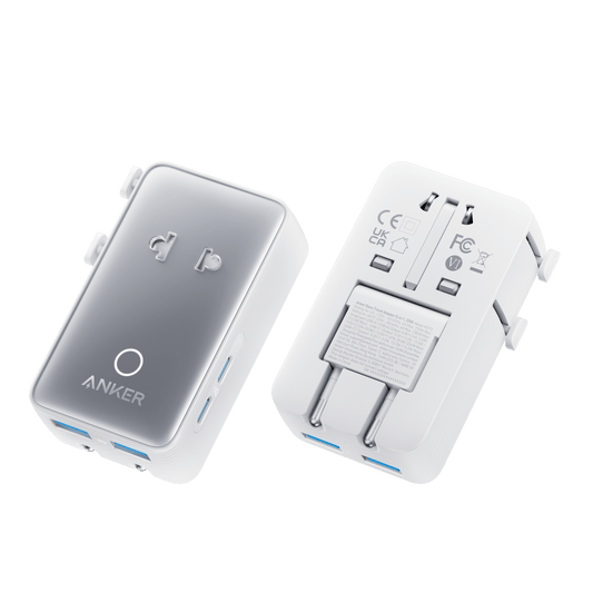 Anker Nano Travel Adapter (5 - in - 1, 20W, 1 - Pack) - Cartsfy Inc.
