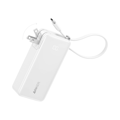 Anker Power Bank (10K, Fusion, Built - In Cable) - Cartsfy Inc.