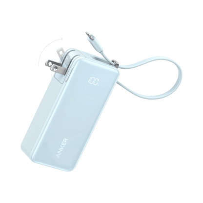 Anker Power Bank (10K, Fusion, Built - In Cable) - Cartsfy Inc.