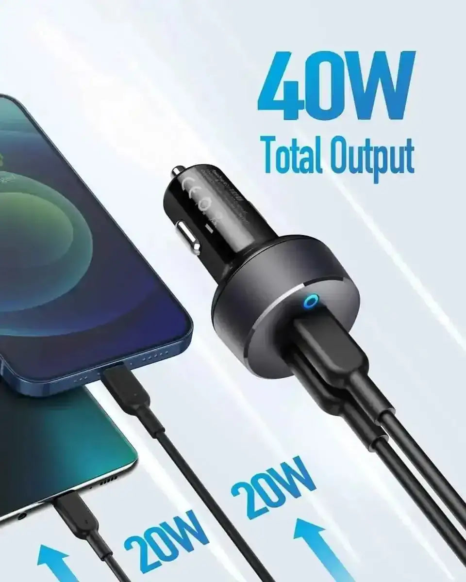 Anker PowerDrive III Duo USB-C Car Charger Anker Default Title Default Title-