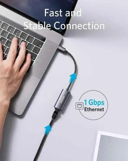 Anker PowerExpand USB-C to Gigabit Ethernet Adapter Anker Gray Gray-