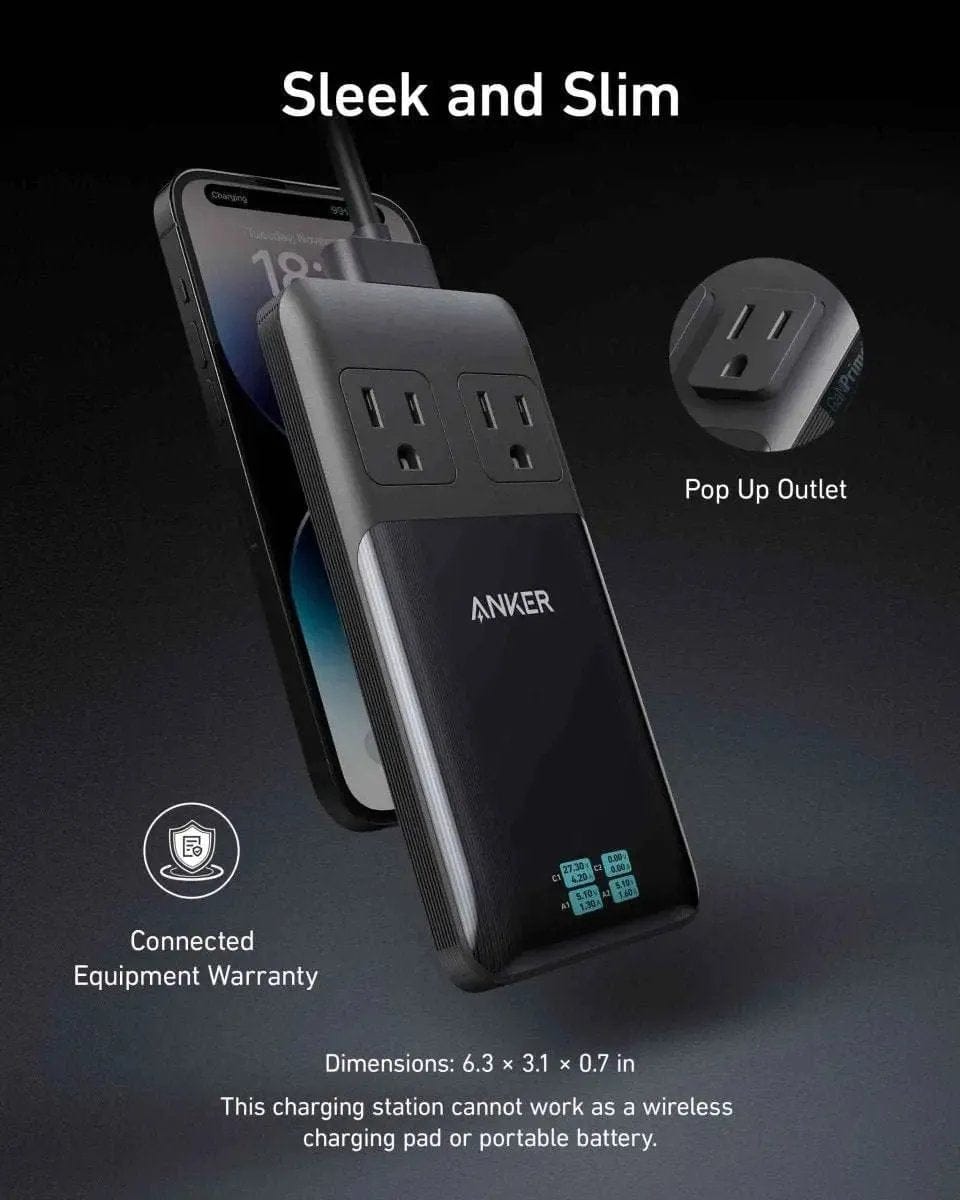 Anker Prime 6-in-1 Charging Station (140W) Anker Default Title Default Title-