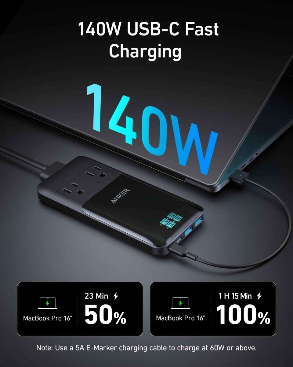Anker Prime 6-in-1 Charging Station (140W) Cartsfy Inc.