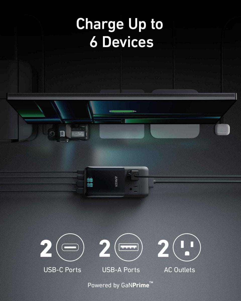 Anker Prime 6 - in - 1 Charging Station (140W) - Cartsfy Inc.