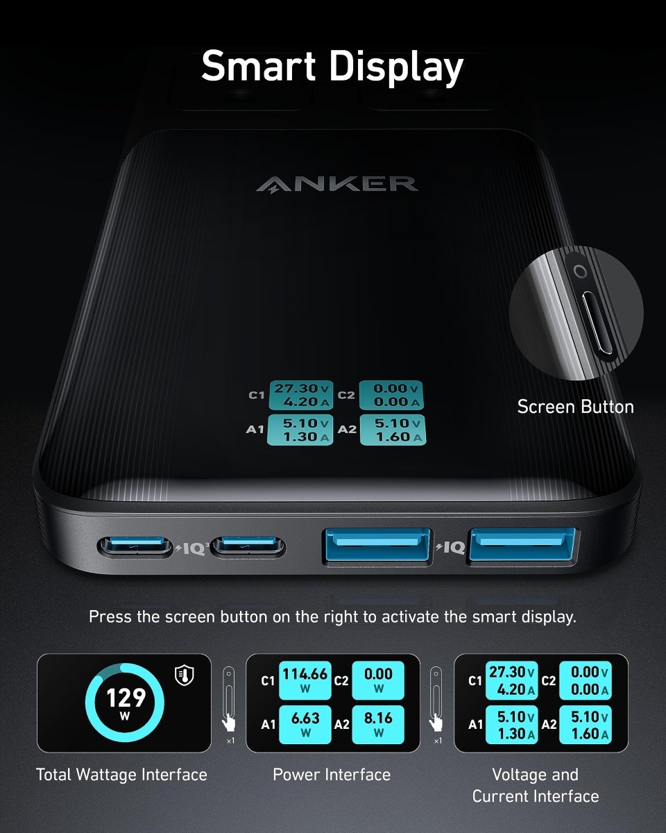Anker Prime 6 - in - 1 Charging Station (140W) - Cartsfy Inc.