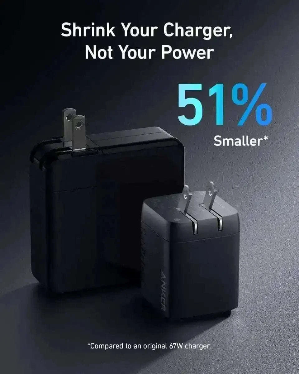 Anker Prime 67W GaN Wall Charger (3 Ports) Cartsfy Inc.