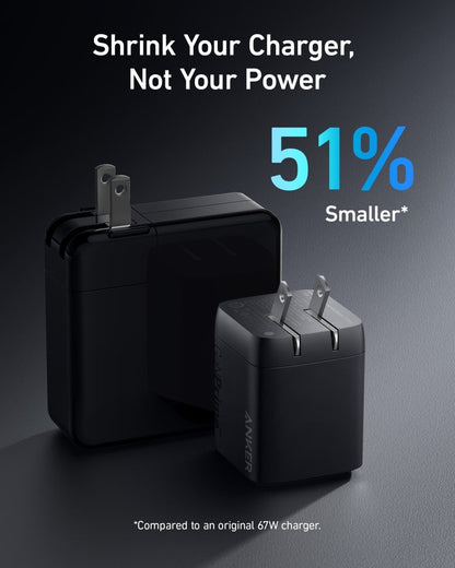 Anker Prime 67W GaN Wall Charger (3 Ports) - Cartsfy Inc.