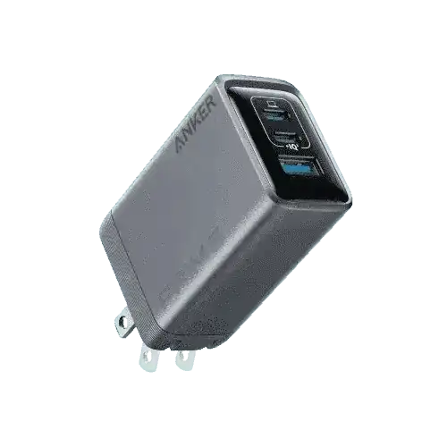 Anker Prime Charger (100W, 3 Ports, GaN) for fast charging