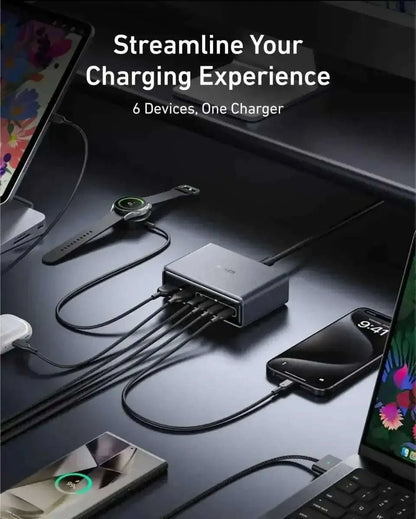 Anker Prime Charger (200W, 6 Ports, GaN) Cartsfy Inc.