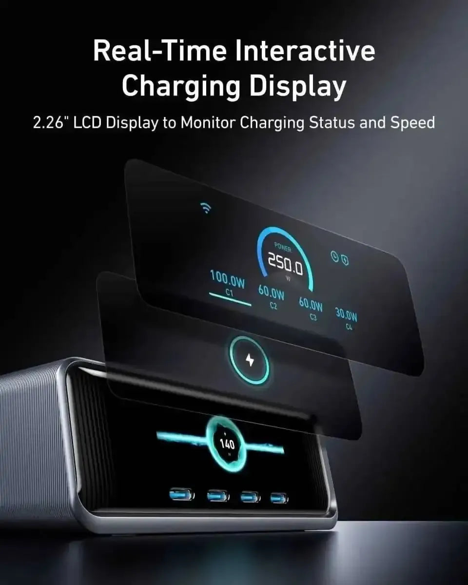 Anker Prime Charger (250W, 6 Ports, GaNPrime) Anker Default Title Default Title-