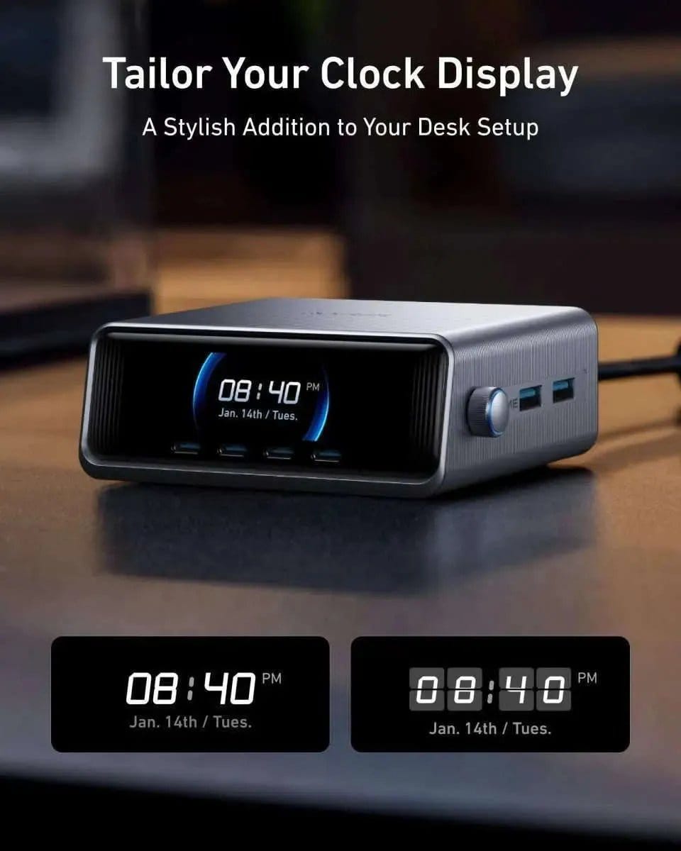 Anker Prime Charger (250W, 6 Ports, GaNPrime) Anker Default Title Default Title-