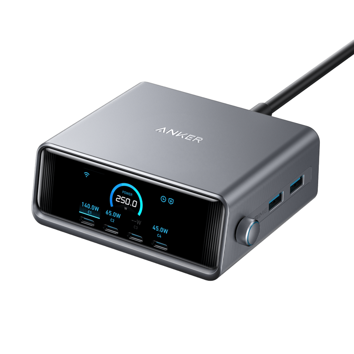 Anker Prime Charger (250W, 6 Ports, GaNPrime) - Cartsfy Inc.