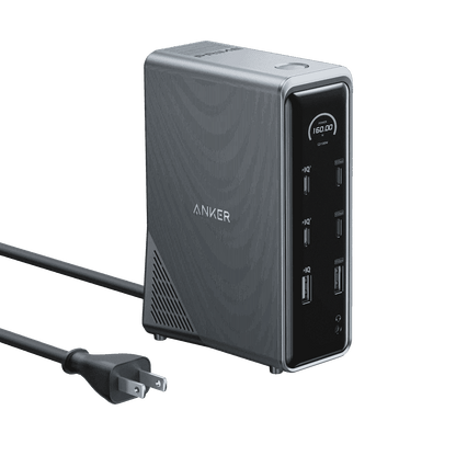 Anker Prime Charging Docking Station (14-in-1, Dual Display, 160W) Anker Default Title Default Title-